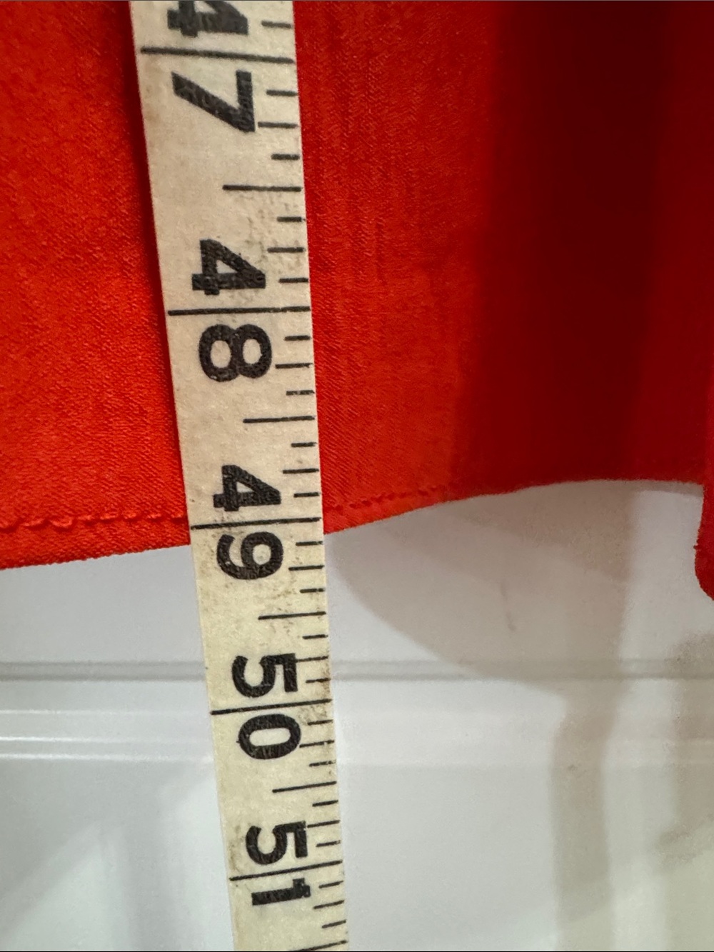 Max Studio Orange Sleeveless Tie-Neck Tiered Maxi Dress with Pockets - Picture 7 of 8